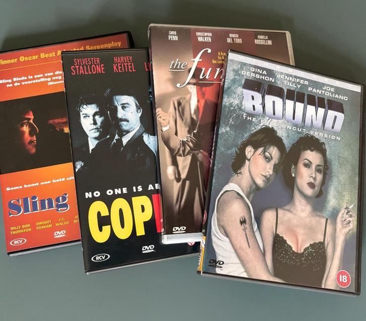 90s NEO-NOIR (4 films, DVD), Cd's en Dvd's, Dvd's | Thrillers en Misdaad, Zo goed als nieuw, Vanaf 16 jaar, Ophalen of Verzenden