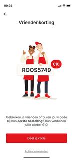 Picnic kortingscode ROOS5749, Tickets en Kaartjes, Kortingen en Cadeaubonnen, Eén persoon, Kortingsbon, Overige typen