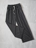 Gestreepte Dames Broek - XL, Wijde Pijpen, Kleding | Dames, Broeken en Pantalons, Zwart, Maat 46/48 (XL) of groter, Ophalen of Verzenden