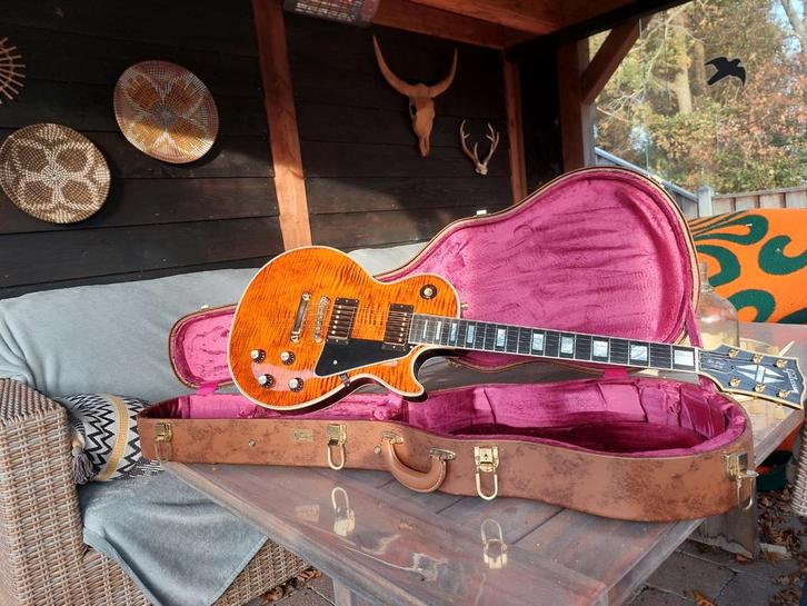 Gibson Les Paul Custom, Muziek en Instrumenten, Snaarinstrumenten | Gitaren | Elektrisch, Gebruikt, Solid body, Gibson, Ophalen of Verzenden