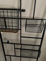 Wandrek met clips en bakjes, Ophalen, Gebruikt