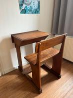 Vintage lessenaar / bureau, Kinderen en Baby's, Kinderkamer | Tafels en Stoelen, Ophalen, Gebruikt, Tafel(s) en Stoel(en)