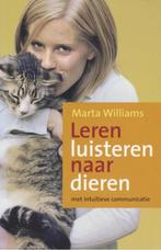 Leren luisteren naar dieren, Marta Williams, Verzenden, Zo goed als nieuw, Honden