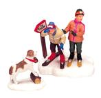 Lemax 'St. Bernhard & A Brother's Mischief' 2-delig, Ophalen of Verzenden, Nieuw