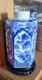 Chinese Blauw Wit Pot/Vaas, Ophalen of Verzenden