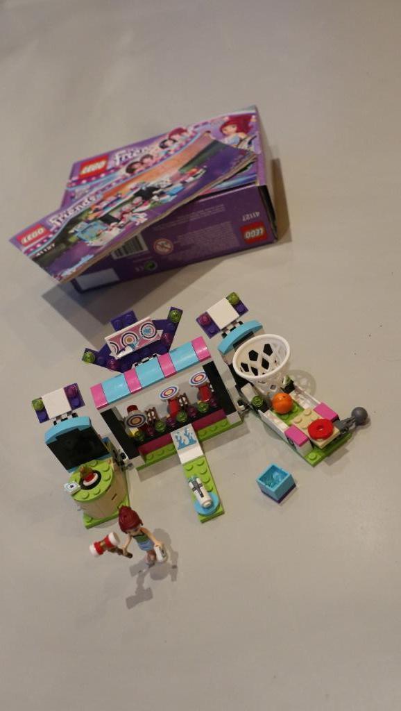 Lego FRIENDS 41127 Pretpark spelletjeshal - compleet , Kinderen en Baby's, Speelgoed | Duplo en Lego, Zo goed als nieuw, Lego