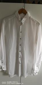 Van gils M, Kleding | Heren, Overhemden, Wit, Zo goed als nieuw, Van Gils, Halswijdte 39/40 (M)