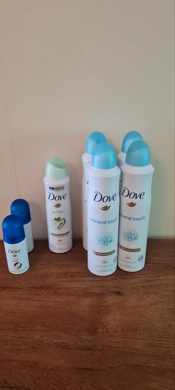 Dove deodorant spuitflessen beschikbaar voor biedingen