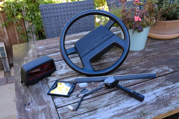 Volvo 240 diverse onderdelen, o.a. stuurwiel, trim, etc., Auto-onderdelen, Overige Auto-onderdelen, Volvo, Gebruikt, Ophalen of Verzenden