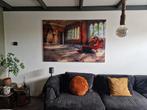 Schilderij Urban Chimpansee/Aap (van Mondiart, Huis en Inrichting, Ophalen, 125 cm of meer, Zo goed als nieuw, Schilderij