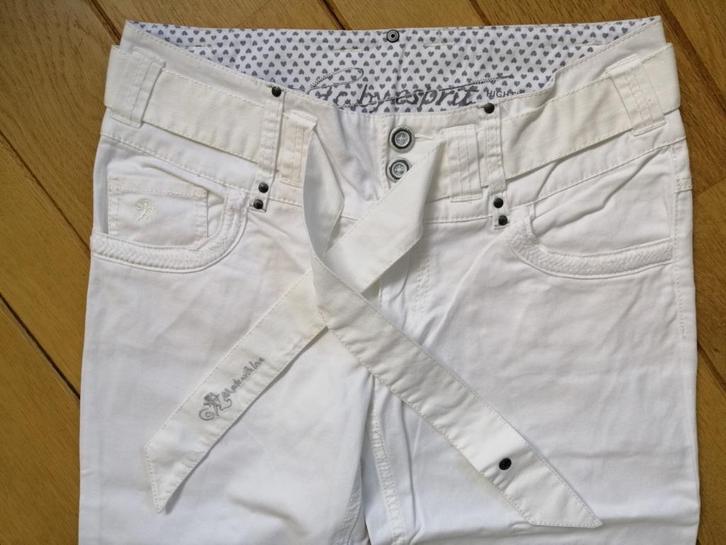 EDC by ESPRIT broek HIGH FIVE bootcut wit maat 36 - nieuw -, Kleding | Dames, Spijkerbroeken en Jeans, Nieuw, W28 - W29 (confectie 36)