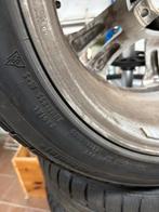 Set winterbanden met aluminium velgen met standaard en hoes, Ophalen, Winterbanden, Banden en Velgen