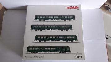Marklin 43546 SNCB Set personenrijtuigen M2 beschikbaar voor biedingen