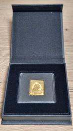 Koningin Wilhelmina met lang Haar - Verguld, Postzegels en Munten, Penningen en Medailles, Ophalen of Verzenden, Overige materialen