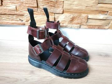 Dr. Martens Geraldo Brando sandalen ZGAN! maat 39 bruin beschikbaar voor biedingen