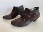 Yoyoli Think! 41bruine leren enkellaarzen met rits.130) , Kleding | Dames, Schoenen, Bruin, Think!, Lage of Enkellaarzen, Ophalen of Verzenden