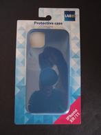 iPhone XR / 11 siliconen telefoonhoesje beschermhoesje blauw, Ophalen of Verzenden, Nieuw, IPhone 11, Frontje of Cover
