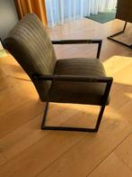 Set eetkamer stoelen met bank, Huis en Inrichting, Stoelen, Ophalen, Overige kleuren, Leer, Zo goed als nieuw