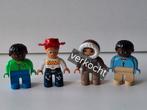Duplo cowboy of twee bruine popjes. Eskimo is verkocht, Ophalen of Verzenden, Zo goed als nieuw, Duplo