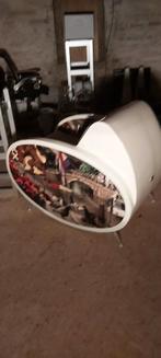 Design stoel, Huis en Inrichting, Stoelen, Ophalen, Kunststof, Gebruikt, Wit