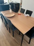 Eettafel met 8 stoelen - Gebruikt, Ophalen