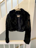 MANGO ZWART BONT TEDDY KORT JAS, MAAT; M, Kleding | Dames, Jassen | Winter, Maat 38/40 (M), Mango, Zwart, Ophalen of Verzenden