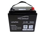 LiFePO4 Lithium Accu 12V 50Ah met Bluetooth | Lichtgewicht, Info@aqua-marina.nl, Aqua-Marina.NL, Nieuw, Ophalen of Verzenden