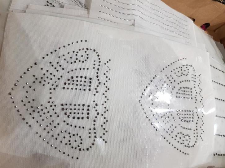 Nu 50 stuks van deze mooie strijkpatronen, Hobby en Vrije tijd, Knutselen, Nieuw, Materiaal, Ophalen of Verzenden