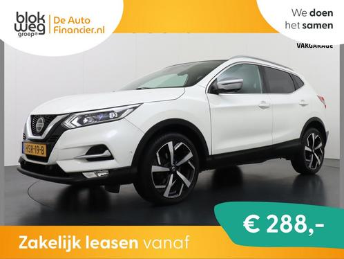 Nissan QASHQAI 116pk AUT.Tekna+Pano.dakLeer+Ele € 16.440,0, Auto's, Nissan, Bedrijf, Te koop, Qashqai, 360° camera, ABS, Achteruitrijcamera