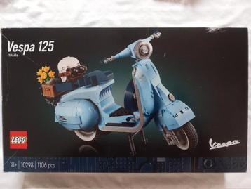 Lego Icons 10298. Vespa 125 (motor) scooter, vrijwel nieuw! beschikbaar voor biedingen
