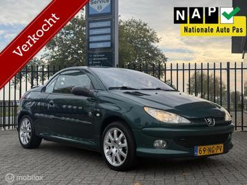 Peugeot 206 CC 1.6-16V Roland Garros | Airco | Cabrio beschikbaar voor biedingen