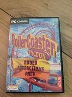 RollerCoaster Tycoon: Added Attractions Pack - PC, Spelcomputers en Games, Games | Pc, 1 speler, Verzenden, Gebruikt, Simulatie