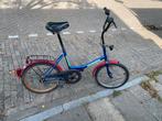 Vouwfiets met verlichting, Fietsen en Brommers, Fietsen | Vouwfietsen, Ophalen of Verzenden, Zo goed als nieuw, 16 tot 18 inch