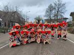 Loopgroep vogelverschrikkers 18 pers, Kleding | Dames, Carnavalskleding en Feestkleding, Ophalen of Verzenden, Zo goed als nieuw