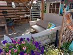 Loungeset Wakefield. Aluminium frame in groen., Tuin en Terras, Ophalen, 5 zitplaatsen, Aluminium, Zo goed als nieuw