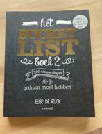 Het Bucket List Boek 2 - Elise de Rijck, Ophalen of Verzenden, Nieuw, Overige onderwerpen, Elise De Rijck