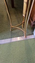 Zwaar messing Hollywood regency bijzettafel, Ophalen