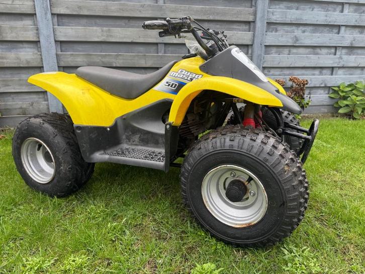 Suzuki LTA 50 2takt [kfx lt trx cr crf kx rm kinder quad], Fietsen en Brommers, Brommers | Crossbrommers, Gebruikt, Suzuki, Ophalen