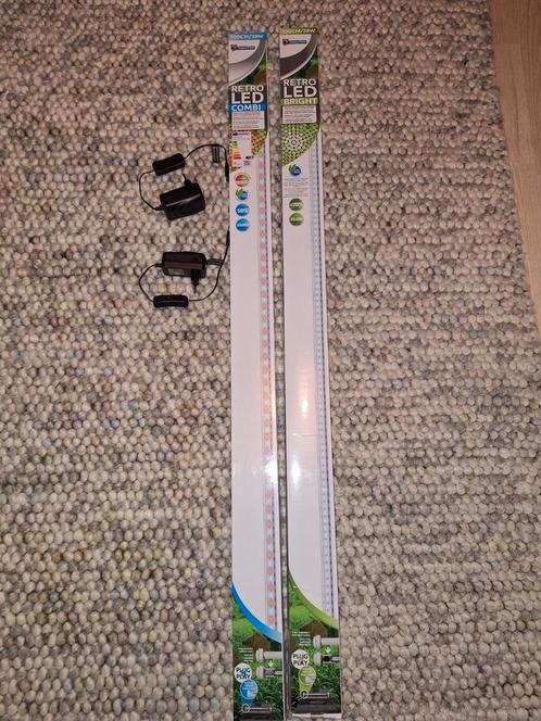 Led verlichting z.g.a.n 100cm 38Watt wit en combi, Dieren en Toebehoren, Vissen | Aquaria en Toebehoren, Zo goed als nieuw, Verlichting of Verwarming