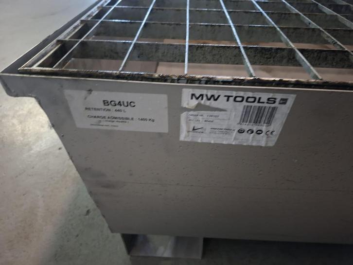 Lekbak/oliebak/retentiebak MW tools bg4uc, Doe-het-zelf en Verbouw, Metalen, Zo goed als nieuw, Ophalen