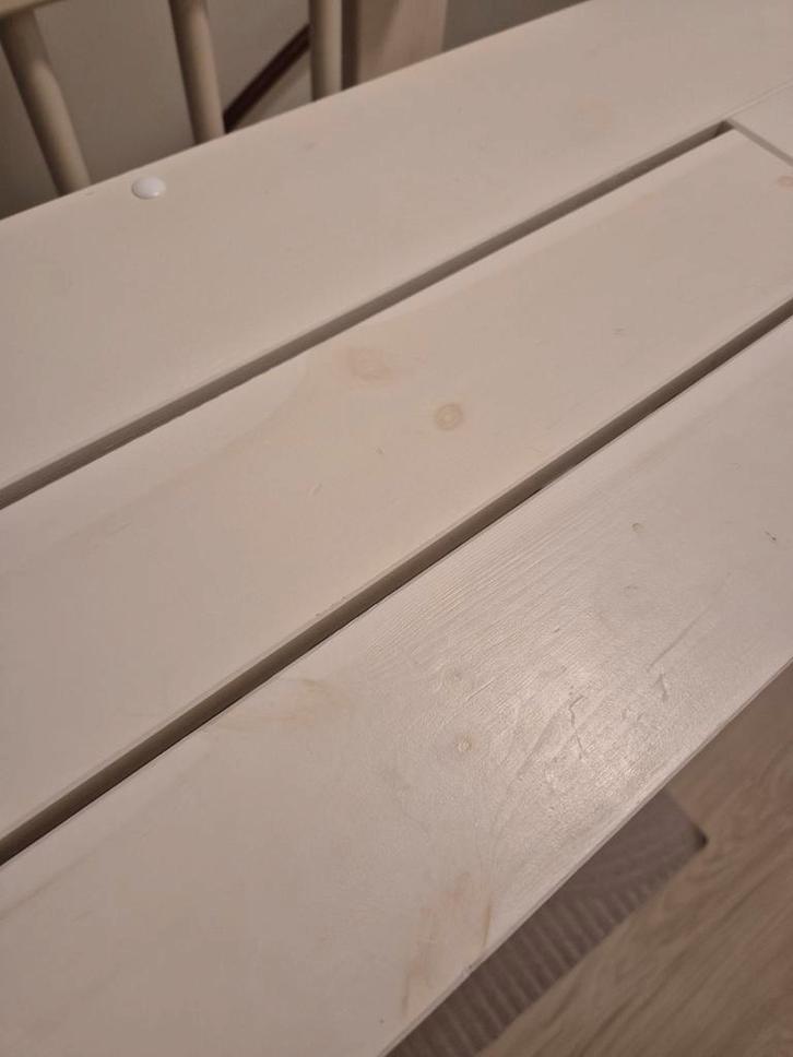 Kajuitbed 90x200 (inkortbaar) niet mdf, Huis en Inrichting, Slaapkamer | Bedden, Gebruikt, Eenpersoons, 90 cm, 200 cm, Hout, Wit