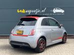 Fiat 500 E 24 kWh *schuifdak *climate *p-camera *leder *hifi, Gebruikt, 4 stoelen, Leder, 39 €/maand