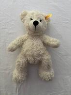 Steiff schattige witte knuffelbeer beer in ‘koffer’!, Ophalen of Verzenden, Zo goed als nieuw, Stoffen beer, Steiff