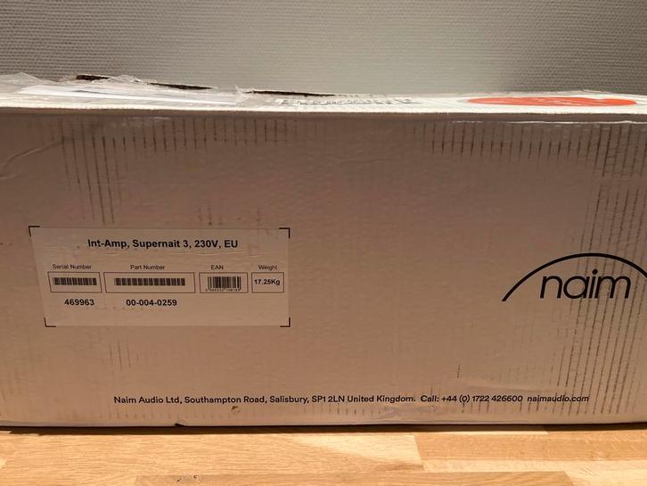 Naim Supernait 3 - Geïntegreerde Versterker, Audio, Tv en Foto, Versterkers en Receivers, Zo goed als nieuw, Stereo, 60 tot 120 watt