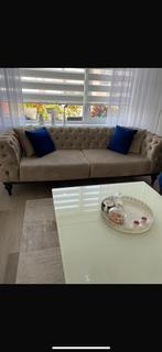 Luxe Banken, Huis en Inrichting, Banken | Bankstellen, Ophalen, Gebruikt, 75 tot 100 cm, Rechte bank