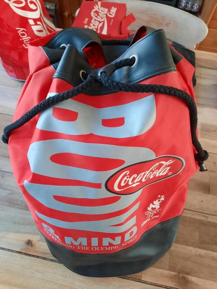 Coca-Cola strandtas Olympische Spelen Atlanta 96, Verzamelen, Overige Verzamelen, Zo goed als nieuw, Ophalen of Verzenden