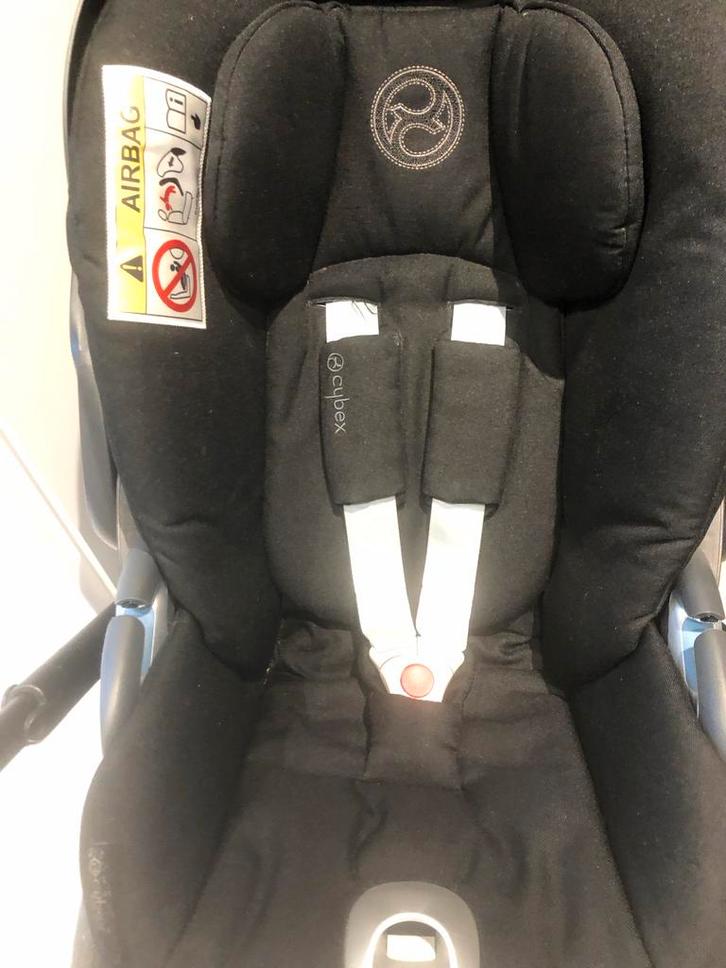 Maxi Cosi/Cybex Autostoel + Adapters, Kinderen en Baby's, Autostoeltjes, Gebruikt, Maxi-Cosi, 0 t/m 13 kg, Autogordel, Zijbescherming