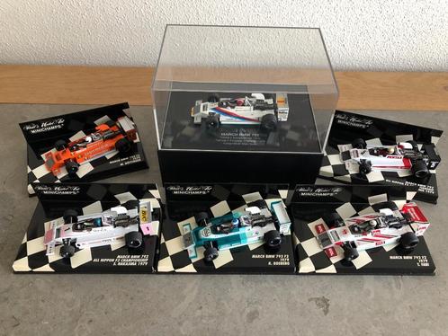 Mdl.026 / Diverse schaalmodellen March/BMW Formule 2, Hobby en Vrije tijd, Modelauto's | 1:43, Nieuw, Auto, MiniChamps, Ophalen of Verzenden