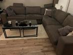Donkergrijze Hoekbank - 300x300 cm, Ophalen, Gebruikt, Hoekbank, 300 cm of meer