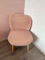 Fauteuil Roze Velvet, Huis en Inrichting, Stoelen, Ophalen, Zo goed als nieuw, Eén